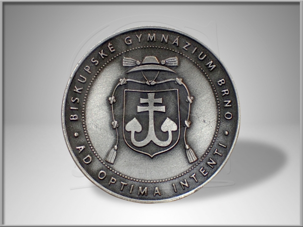 Medaile Biskupské gymnázium Brno