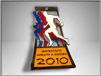 Medaille der Meisterschaft von Morava und Schlesien 2010