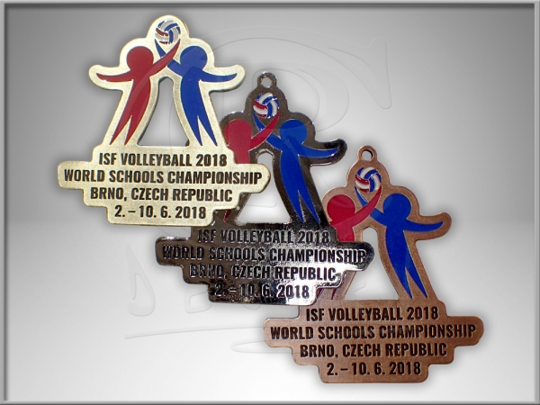 Medaile ISF Volleyball 2018