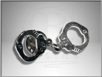 Badge of handcuffs