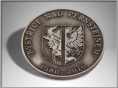 Medaille von Bystřice nad Pernštejnem