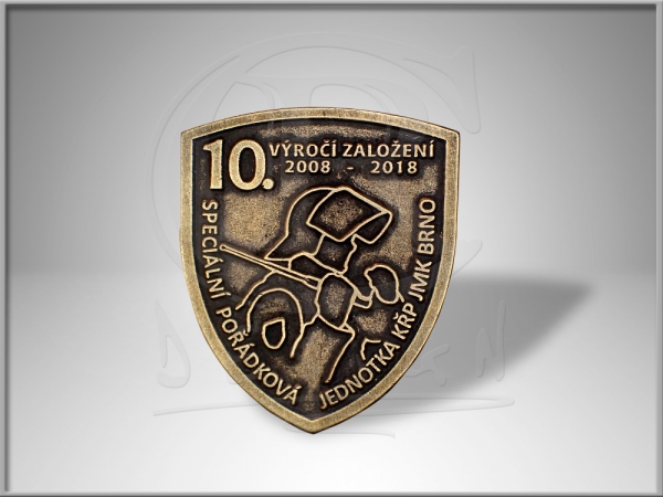 Odznak 10. výročí Speciální pořádková jednotka