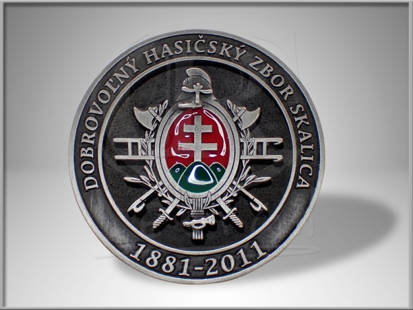 Medaile Dobrovolný hasičský sbor Skalica