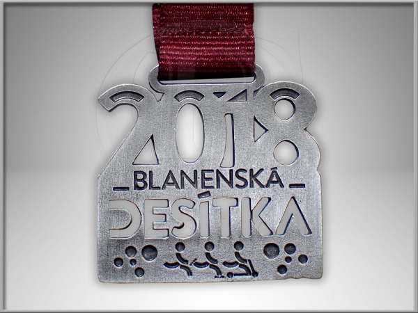 Medaile Blanenská desítka 2018