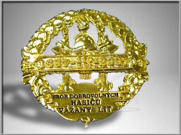 výroční odznak Hasiči