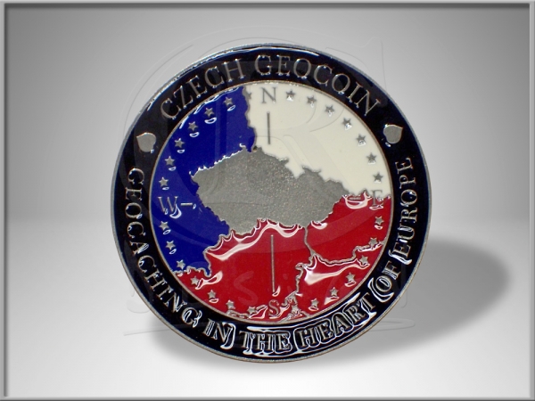 Medaile Czech Geocoin