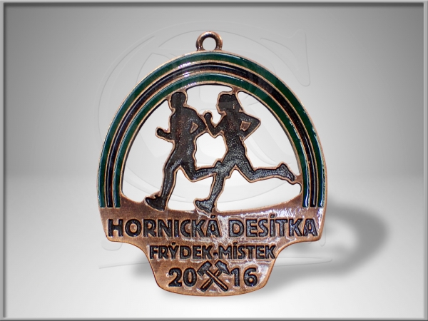 Medaile Hornická desítka 2016