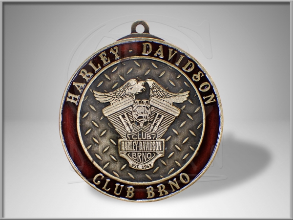 Medaile Harley Davidson club