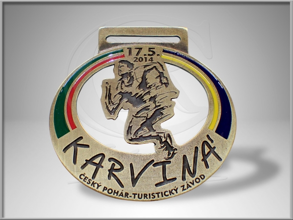 Medaile Turistický závod Karviná