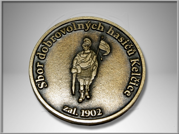 Medaile Sbor dobrovolných hasičů Kelčice