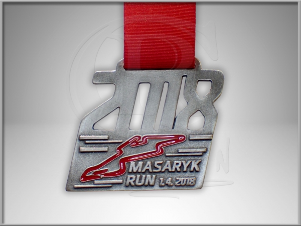 Medaile Masaryk Run 2018