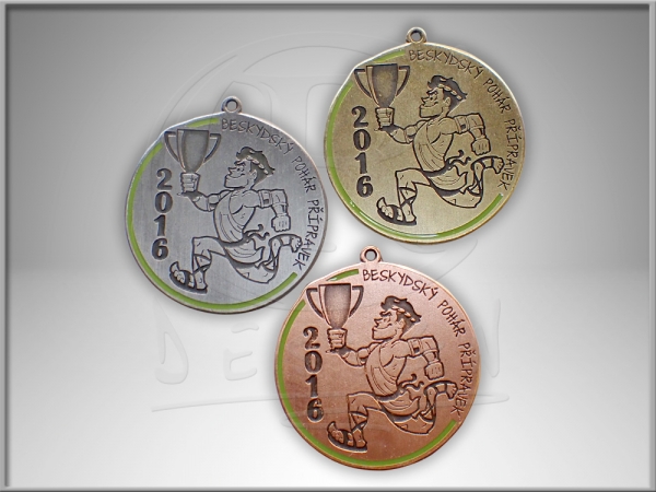 Medaile Beskydský pohár přípravek 2016