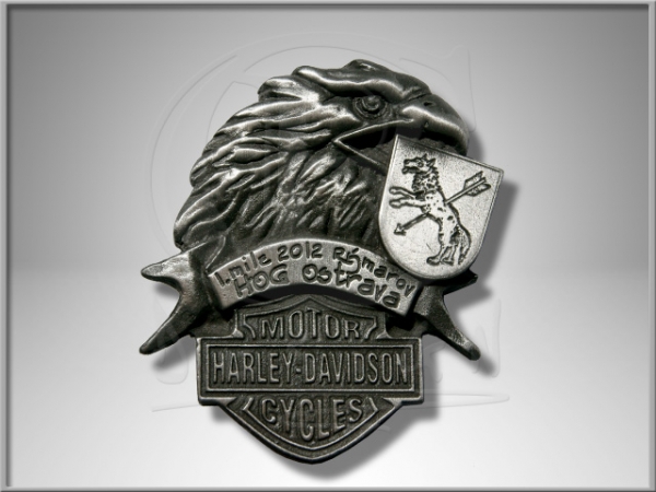 Odznak Harley Davidson Cycles
