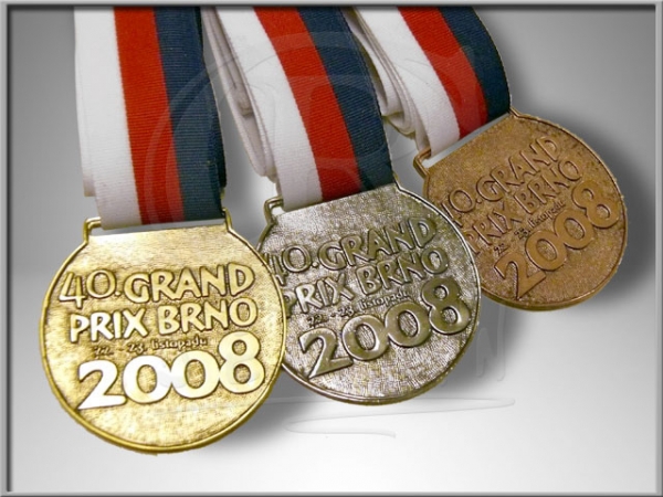 medaile Grand prix Brno