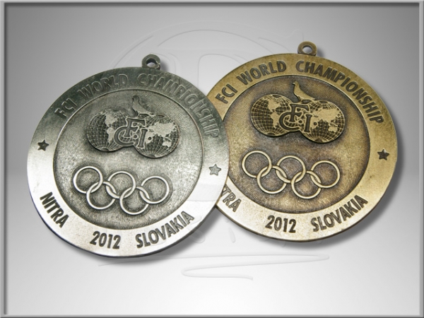 Medaile Olympiáda poštovních holubů 2012