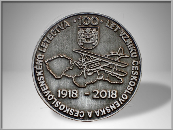 Medaile 100 let vzniku Československa