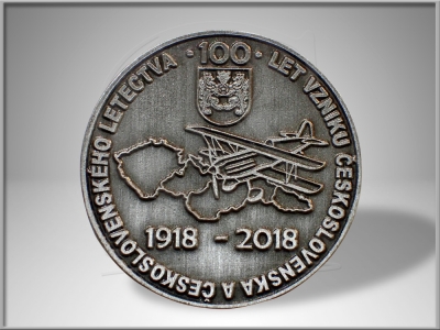 Medaile 100 let vzniku Československa