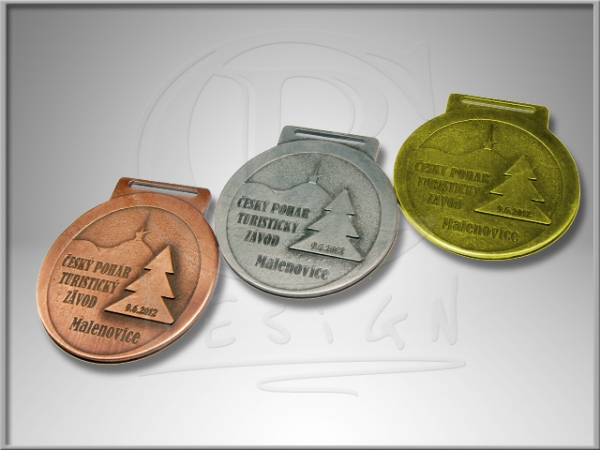 Medaile Turistický závod Malenovice 2012